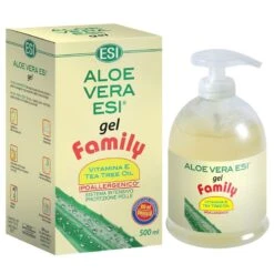 Esi Aloe Vera Gel Family Con Vitamina E + Tea Tree Oil 500ml