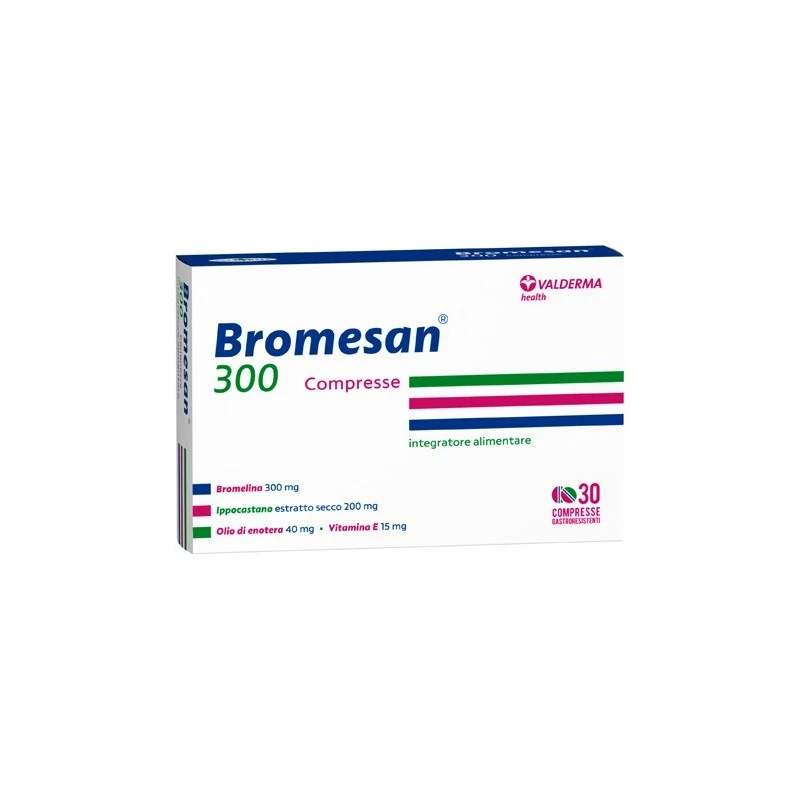 Valderma Srl BROMESAN 300 30CPR GASTRORESIS 1 Valderma Srl BROMESAN 300 30CPR GASTRORESIS