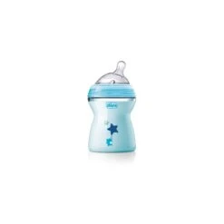 CHICCO (ARTSANA SpA) CH BIB NAT-FEEL 2M+ BOY 250ML