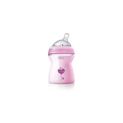 CHICCO (ARTSANA SpA) CH BIB NAT-FEEL 2M+ GIRL 250ML