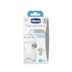 CHICCO (ARTSANA SpA) CH BIB NAT-FEEL VTR 0M+ 250ML