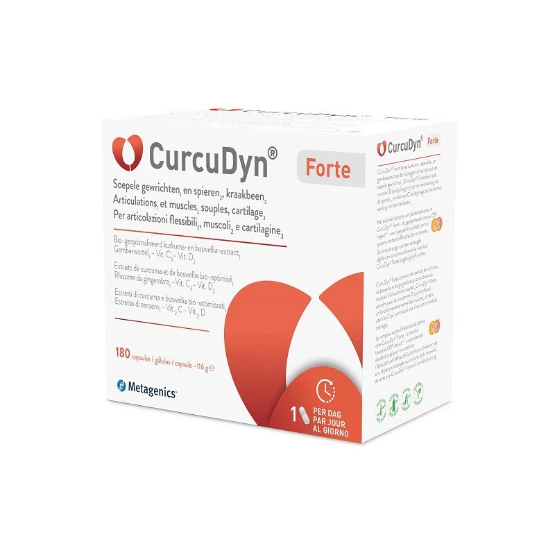 METAGENICS BELGIUM BVBA CURCUDYN FORTE 180CPS 1 METAGENICS BELGIUM BVBA CURCUDYN FORTE 180CPS