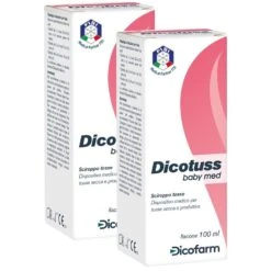 DICOFARM SPA DICOTUSS BABY MED 2X100ML