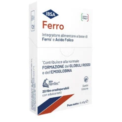 IBSA FARMACEUTICI ITALIA Srl FERRO IBSA 20FILM ORODISPERSIB