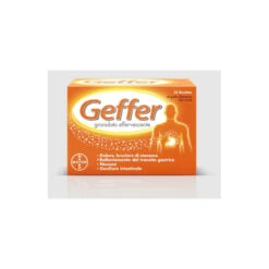 BAYER SPA Geffer Granulato Effervescente 24 Bustine Da 5g Gusto Arancia