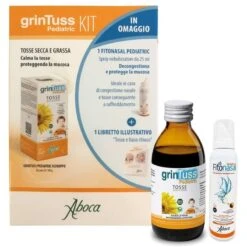 Aboca Grintuss Pediatric Kit Sciroppo 180g + Fitonasal 25ml