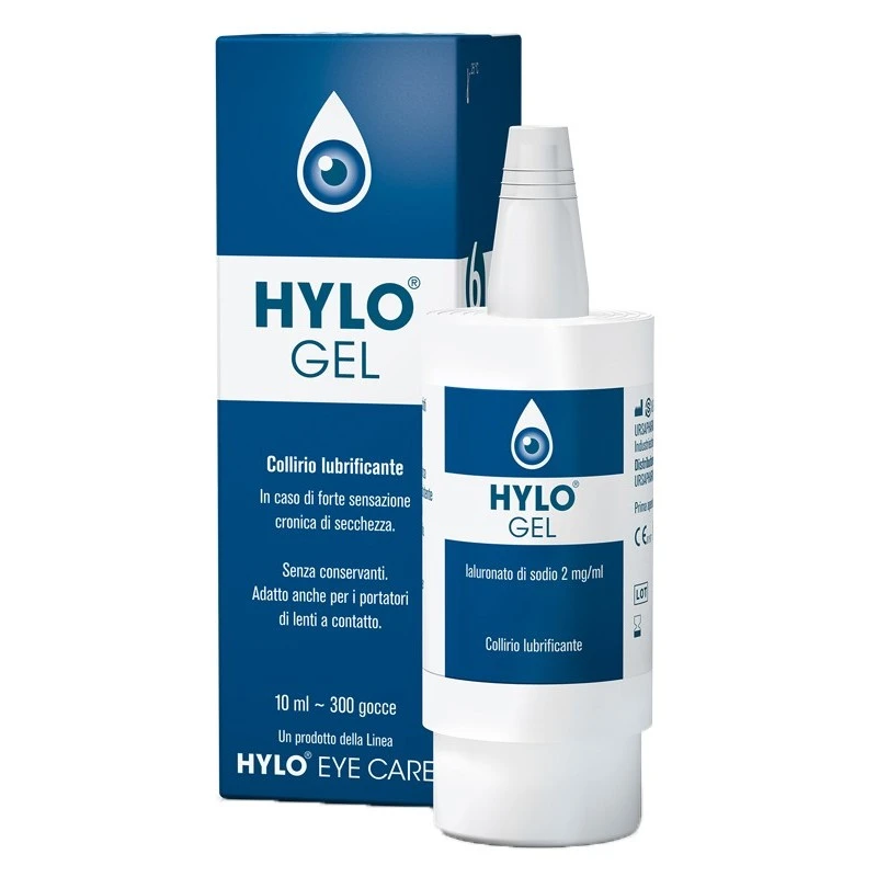 HYLO GEL COLLIRIO LUBRIF 10ML 1 HYLO GEL COLLIRIO LUBRIF 10ML