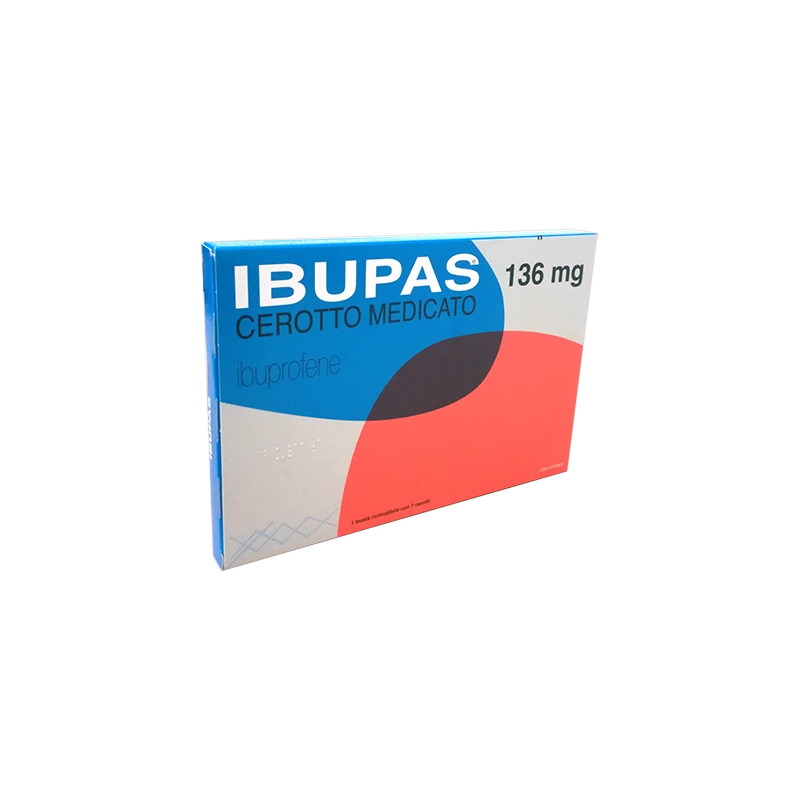 ALFASIGMA SpA Ibupas 7 Cerotti Medicati Da 136mg 1 ALFASIGMA SpA Ibupas 7 Cerotti Medicati Da 136mg