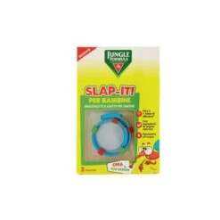 PERRIGO ITALIA Srl Jungle Formula Slap-It Braccialetto A Scatto Per Zanzare Per Bambini Con 2 Ricariche