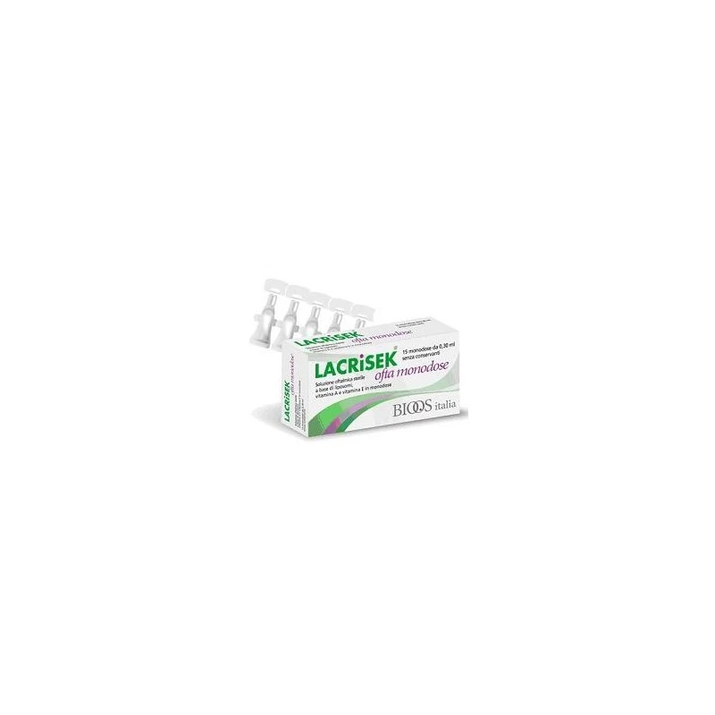 LACRISEK OFTA 15FL MONODOSE 1 LACRISEK OFTA 15FL MONODOSE
