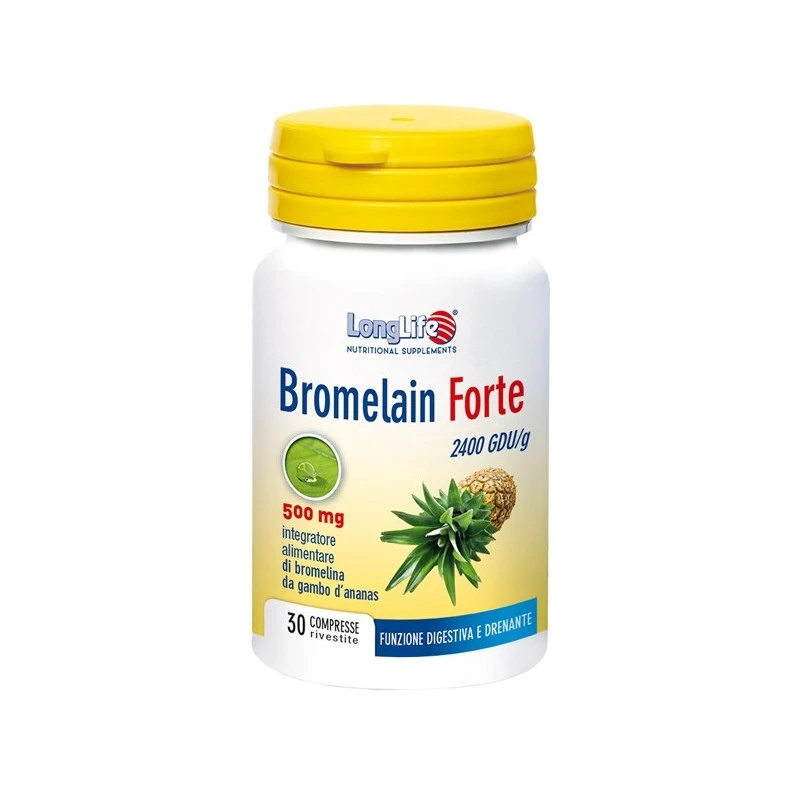 LONGLIFE BROMELAIN FORTE 30TAV 1 LONGLIFE BROMELAIN FORTE 30TAV
