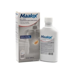 MAALOX OS SOSP 250ML 4+3,5% ME