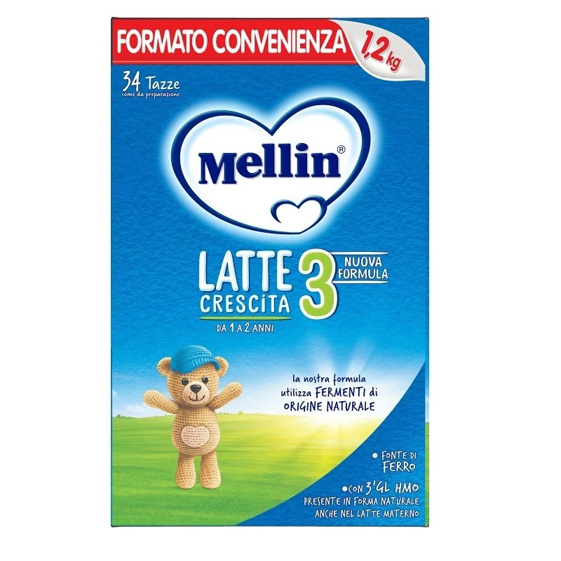 MELLIN LATTE CRESCITA 3 1,2KG 1 MELLIN LATTE CRESCITA 3 1,2KG