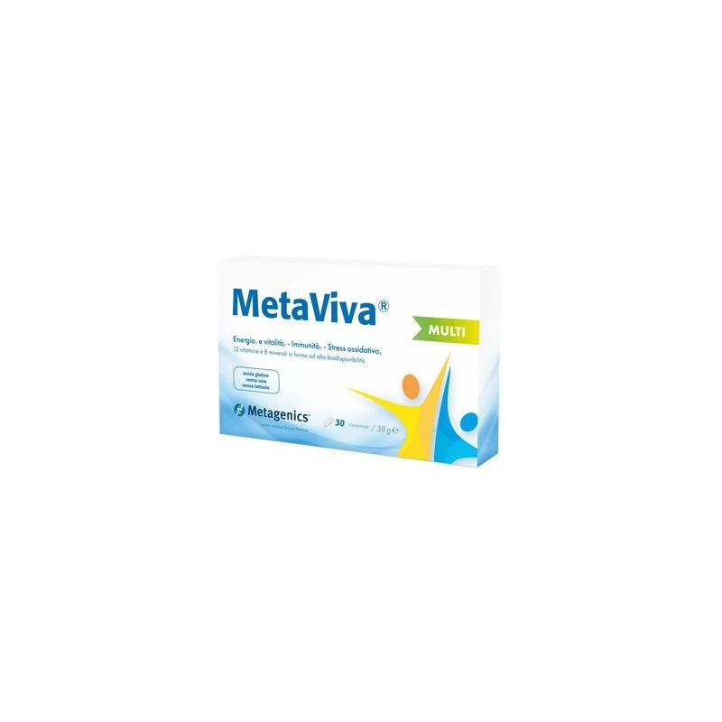 METAGENICS BELGIUM BVBA METAVIVA MULTI 30CPR 1 METAGENICS BELGIUM BVBA METAVIVA MULTI 30CPR