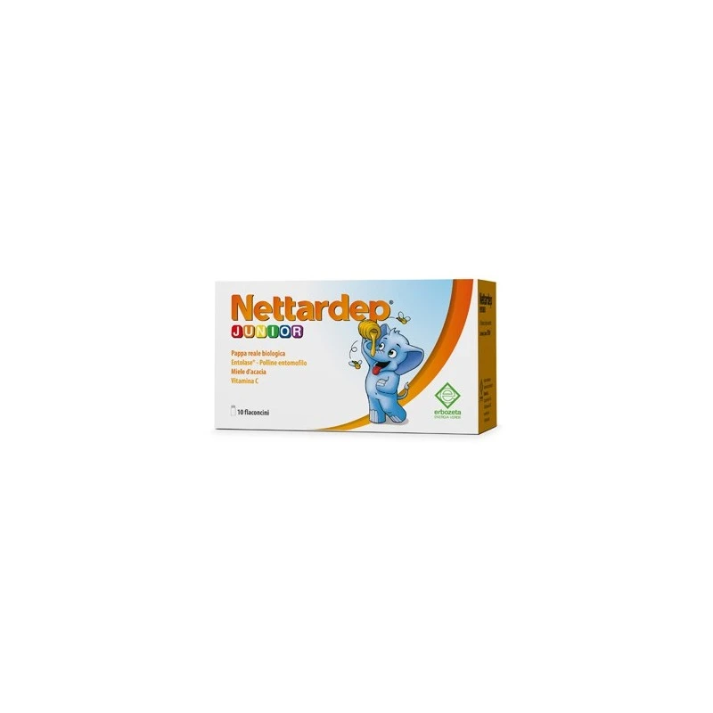 ERBOZETA SpA NETTARDEP JUNIOR 10FL 15ML 1 ERBOZETA SpA NETTARDEP JUNIOR 10FL 15ML