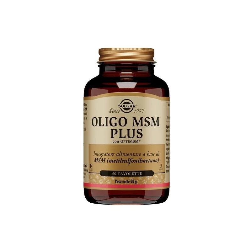 OLIGO MSM PLUS 60TAV SOLGAR 1 OLIGO MSM PLUS 60TAV SOLGAR