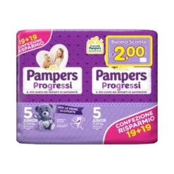 FATER SpA PAMPERS PROGRESSI JUNIOR 38PZ