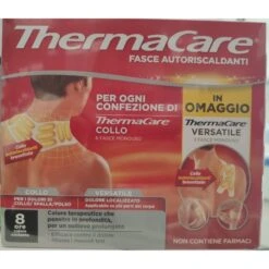 Thermacare 6 Fasce Autoriscaldanti Per I Dolori Di Colllo Spalla E Polso + Thermacare Versatile 3 Fasce In Omaggio